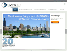 Tablet Screenshot of embreefinancial.com
